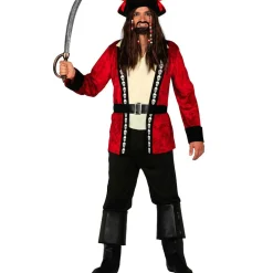 Disfraz de Pirata Valiente Calaveras para hombre
