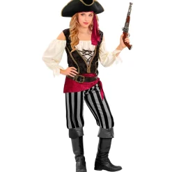 Disfraz de Piratesa Fajín para niña