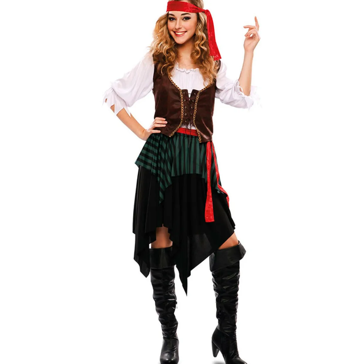 Disfraz de Piratesa Trotamundos para mujer
