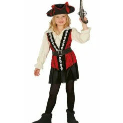 Disfraz de Piratesa Valiente Calaveras para niña