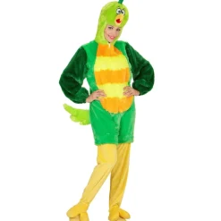 Disfraz de Pájaro Verde Peluche para adulto