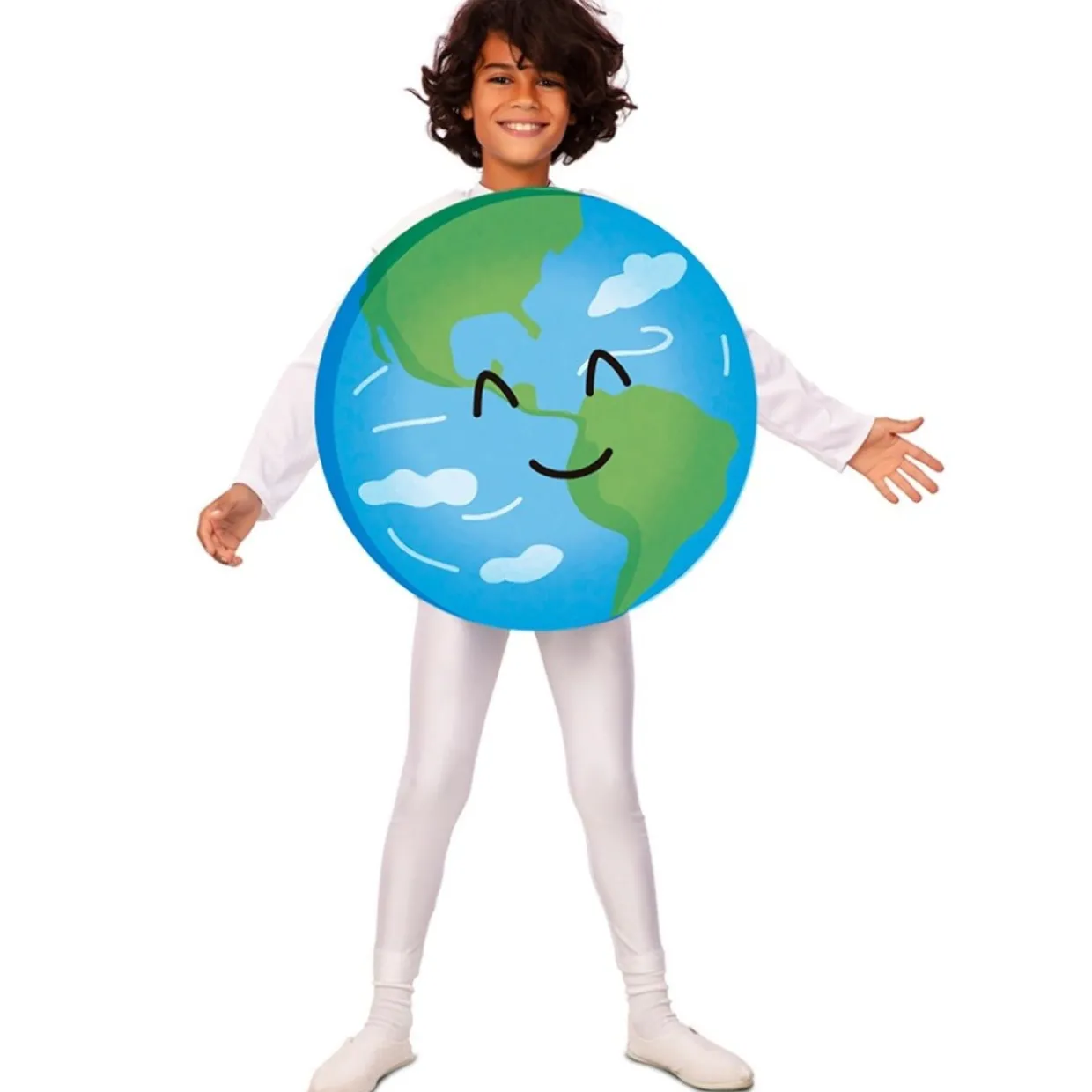 Disfraz de Planeta Tierra Sonriente infantil