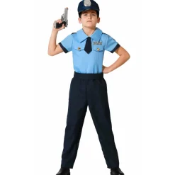 Disfraz de Policía Básico para niño