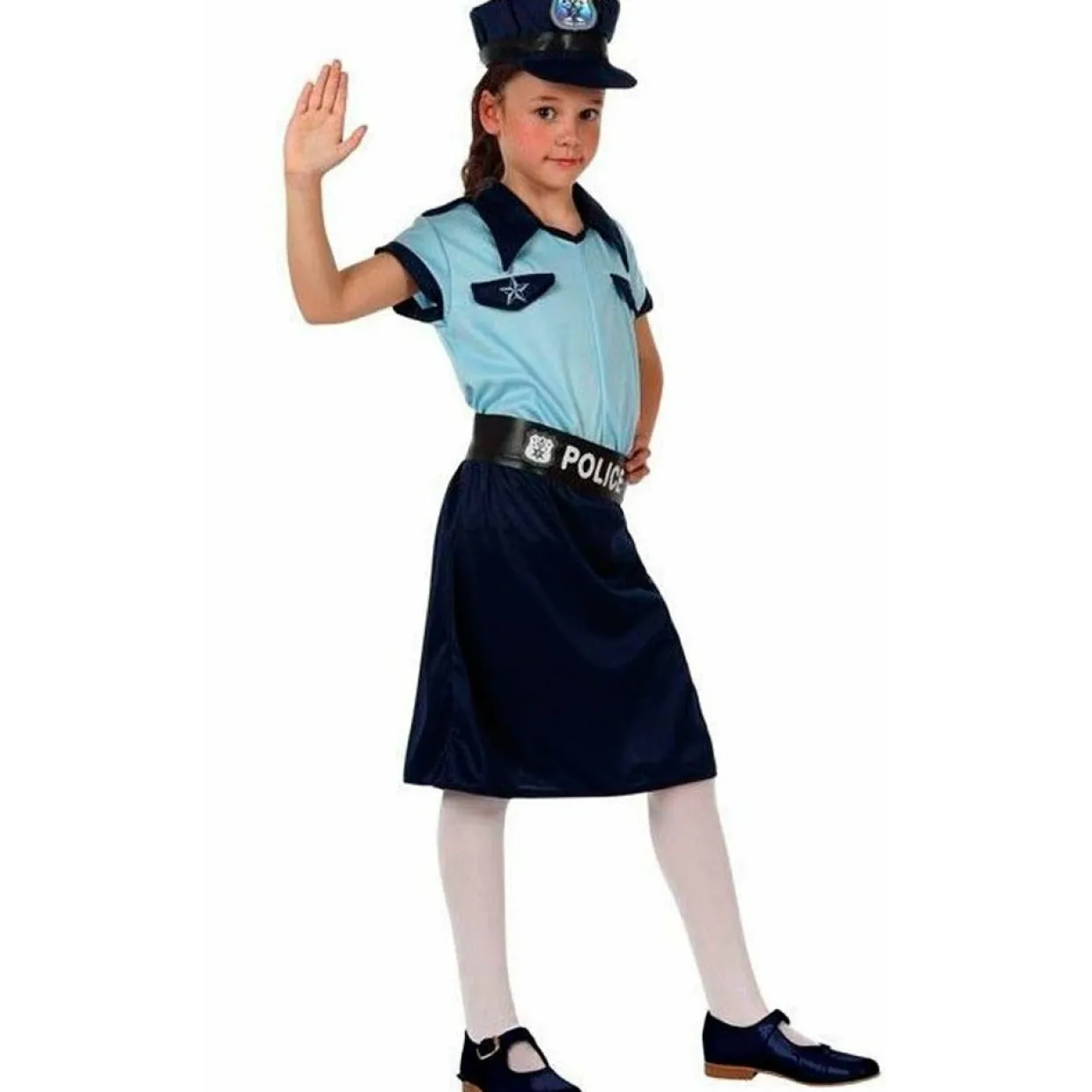 Disfraz de Policía Clásica para niña