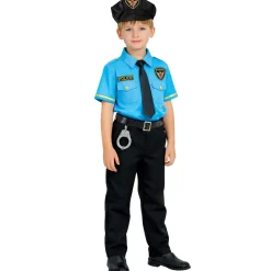 Disfraz de Policía Oficial Azul para niño