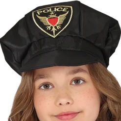 Disfraz de Policía Oficial Azul para niña