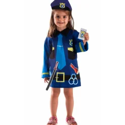 Disfraz de Policía Recortables infantil