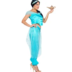 Disfraz de Princesa Jasmín Deluxe para mujer