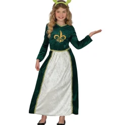 Disfraz de Princesa Medieval Fiona para niña