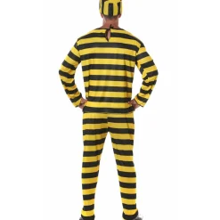Disfraz de Prisionero Amarillo para adulto