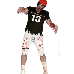 Disfraz de Quarterback Zombie para hombre