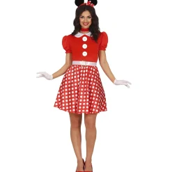 Disfraz de Ratita Rojo para mujer