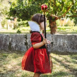 Disfraz de Reina Corazones Tul para niña
