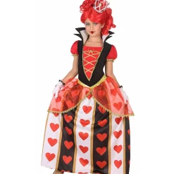 Disfraz de Reina de Corazones Vestido para niña