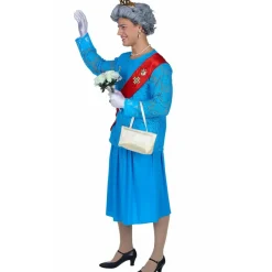 Disfraz de Reina Isabel II para hombre