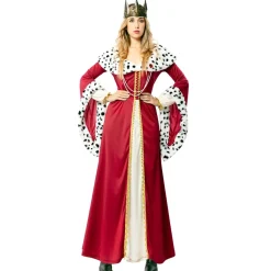 Disfraz de Reina Medieval Deluxe para mujer