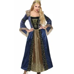 Disfraz de Reina Medieval Pelo para mujer