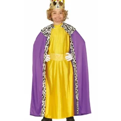 Disfraz de Rey Mago Amarillo infantil