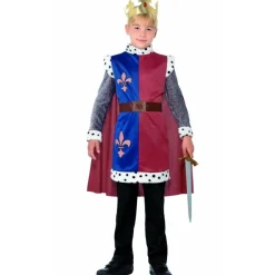 Disfraz de Rey Medieval Arturo para niño