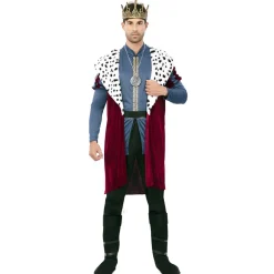 Disfraz de Rey Medieval Deluxe para hombre