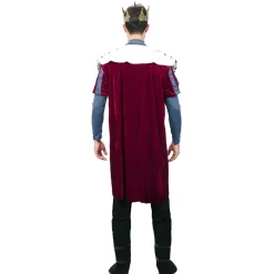 Disfraz de Rey Medieval Deluxe para hombre