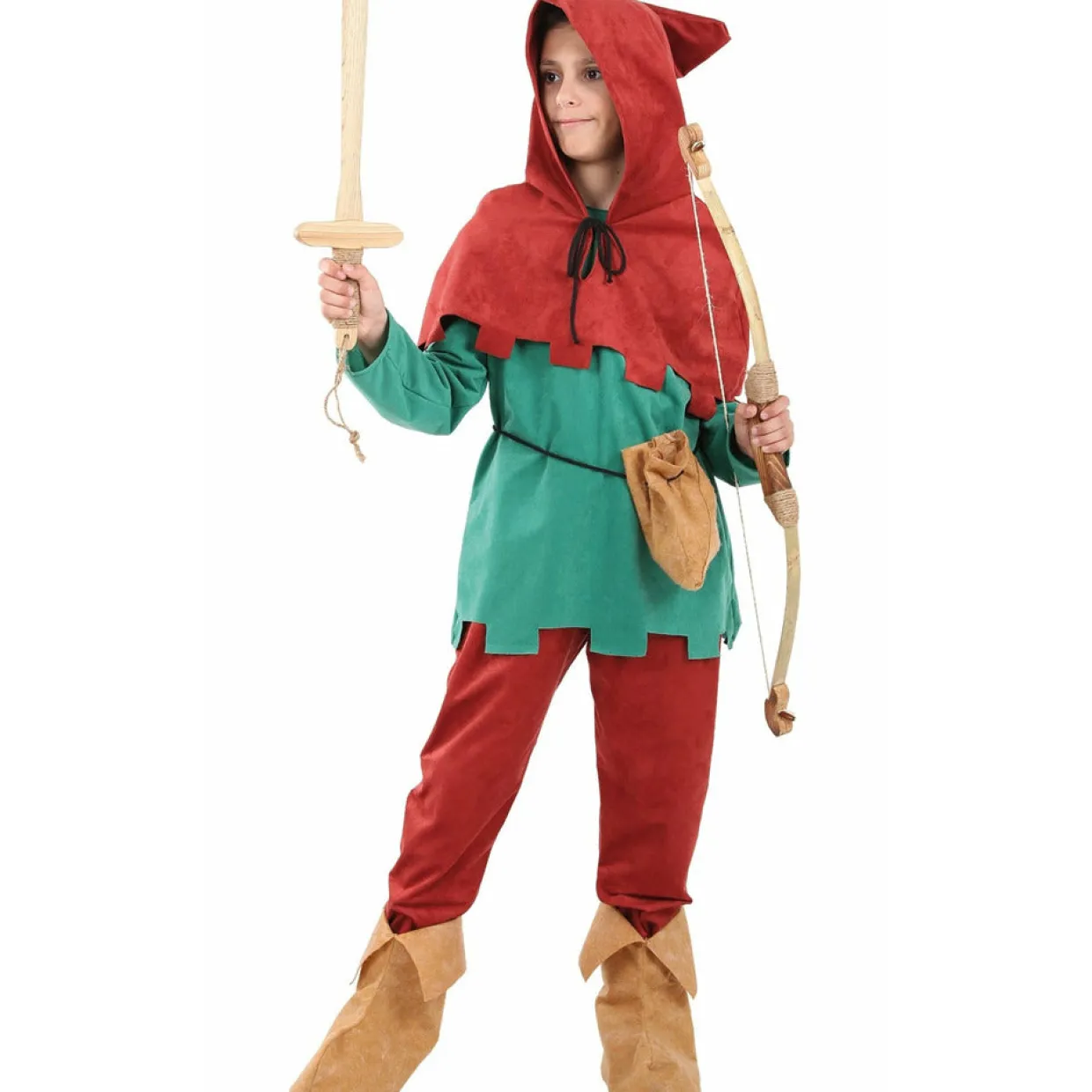 Disfraz de Robin del Bosque infantil