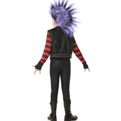 Disfraz de Rockero Punky Rayas infantil