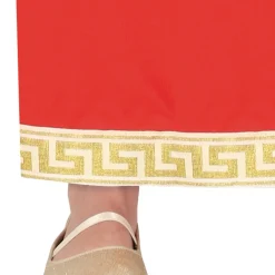 Disfraz de Romana Rojo para niña