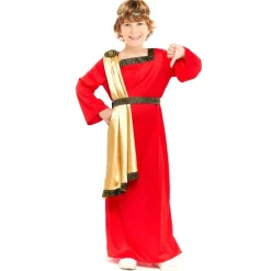 Disfraz de Romano Rojo Elegante infantil