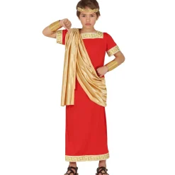 Disfraz de Romano Rojo para niño