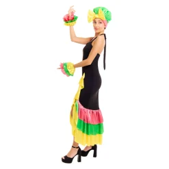 Disfraz de Rumbera Colorida para mujer