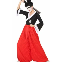 Disfraz de Samurai Japonés para mujer
