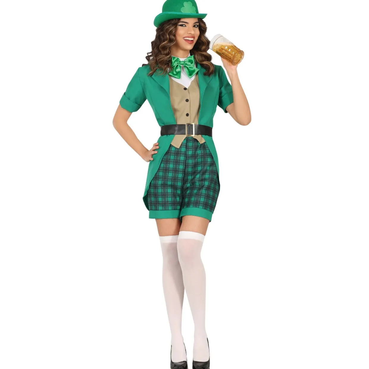 Disfraz de San Patricio para mujer
