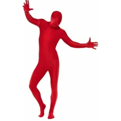 Disfraz de Segunda Piel Roja para adulto