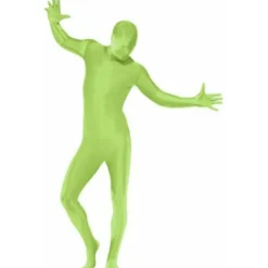 Disfraz de Segunda Piel Verde adulto