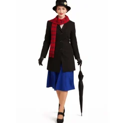 Disfraz de Señorita Poppins para mujer