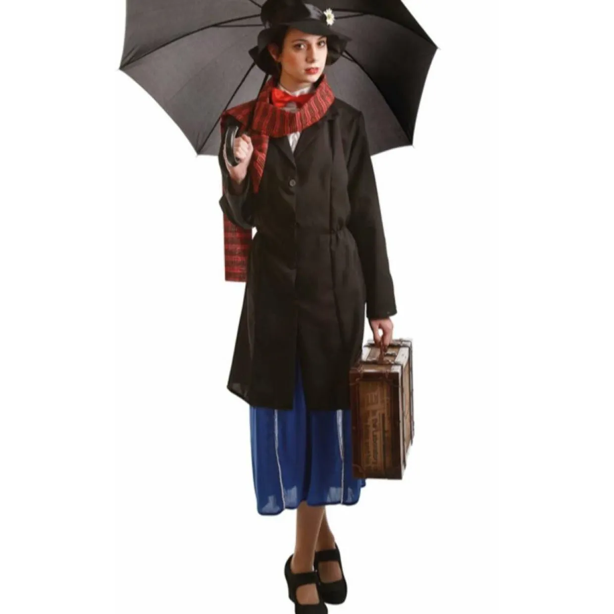 Disfraz de Señorita Poppins para mujer