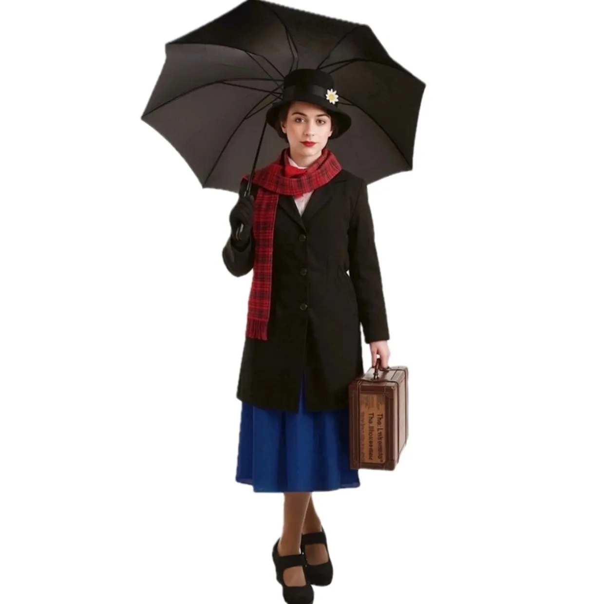Disfraz de Señorita Poppins para mujer