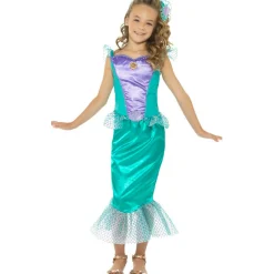 Disfraz de Sirena Verde para niña