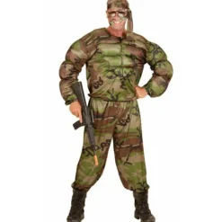 Disfraz de Soldado Musculoso para hombre