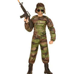 Disfraz de Soldado Musculoso infantil