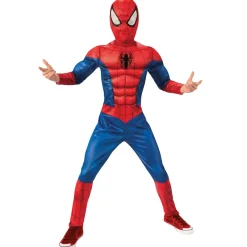 Disfraz de Spiderman™ Black Line Musculoso infantil