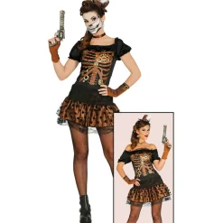Disfraz de Steampunk Esqueleto para mujer