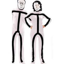 Disfraz de Stickman para adulto