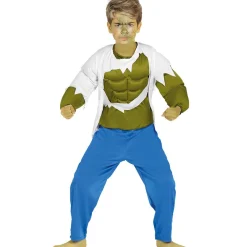 Disfraz de Superhéroe Verde para niño