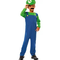 Disfraz de Super Luigi Videojuego para niño