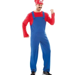 Disfraz de Super Mario Rojo para hombre