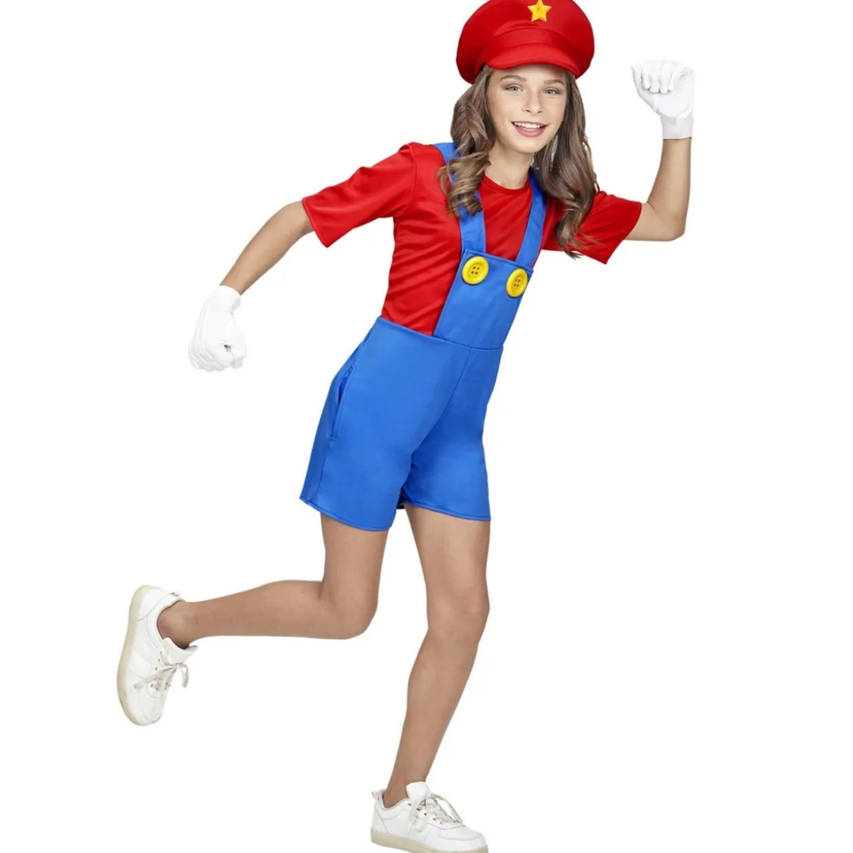 Disfraz de Super Mario Videojuego para niña