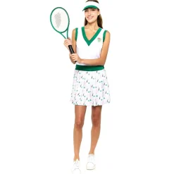 Disfraz de Tenista Retro para mujer