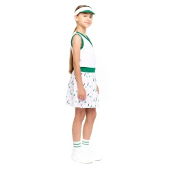 Disfraz de Tenista Retro para niña